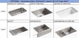 Kitchen Veggie Sinks & Secondary Sinks (Butlers Pantry, Second sink, etc.)